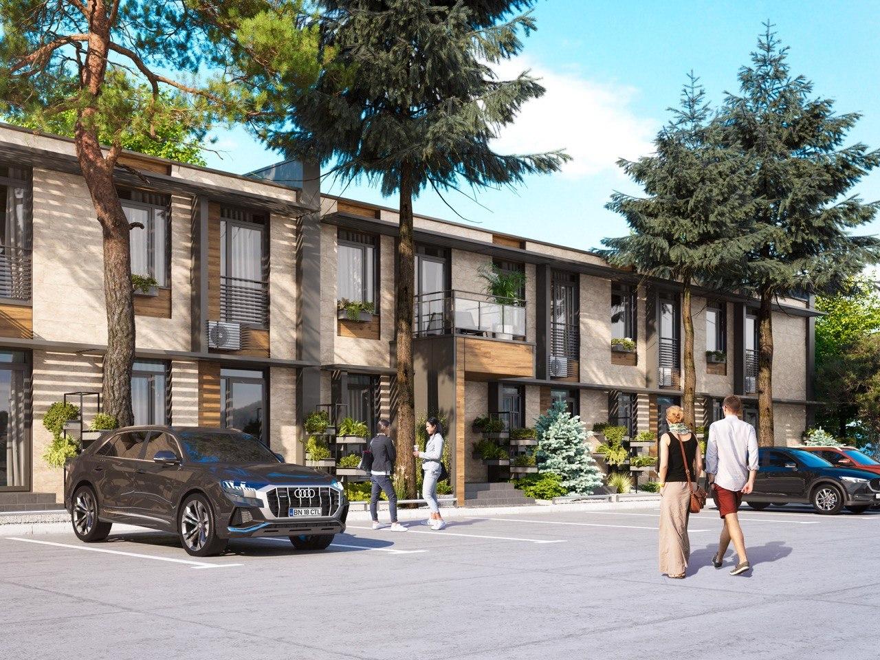 Визуализация экстерьера проекта Račianska 109B