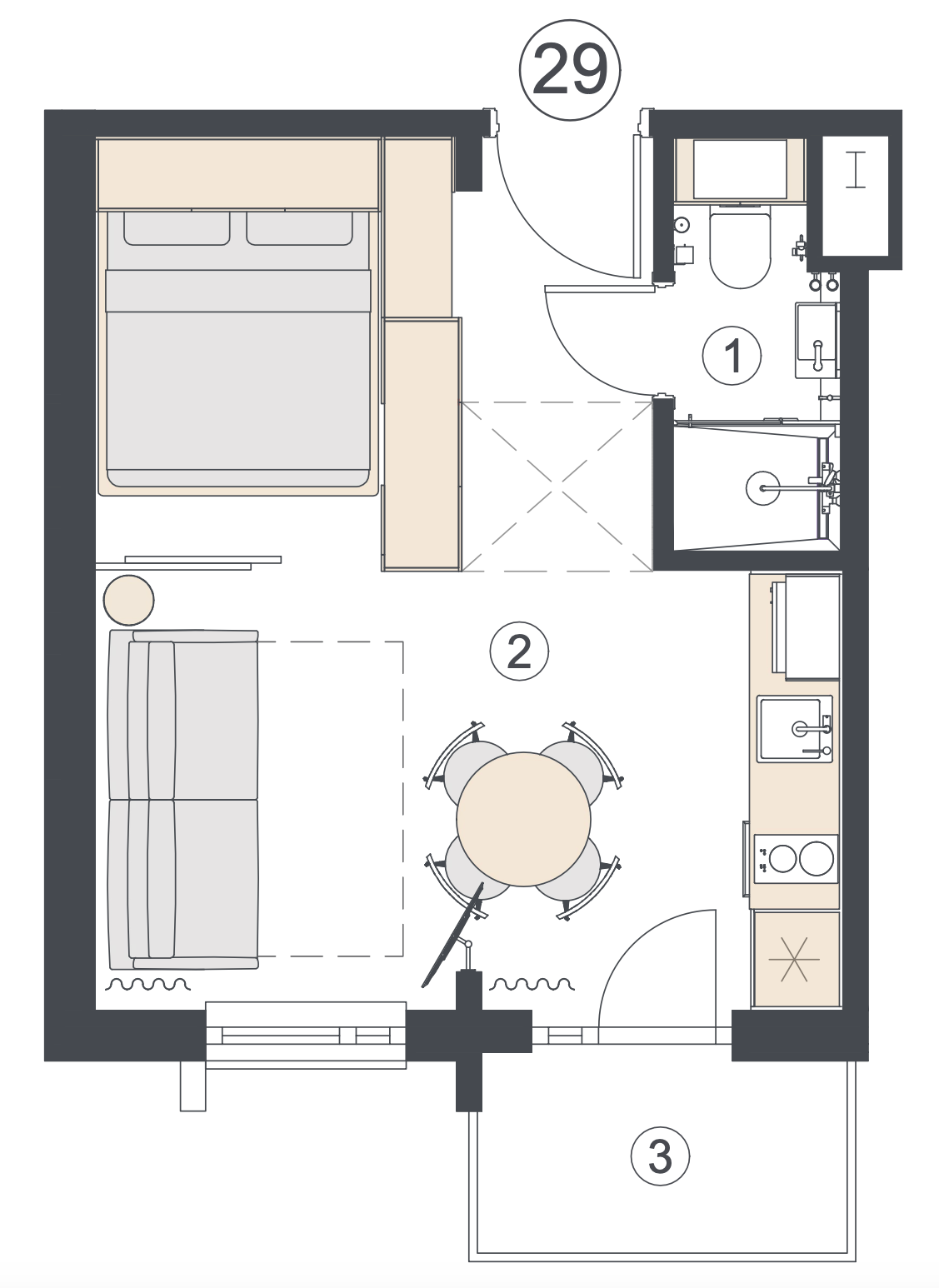 Apartment 29 — First floor